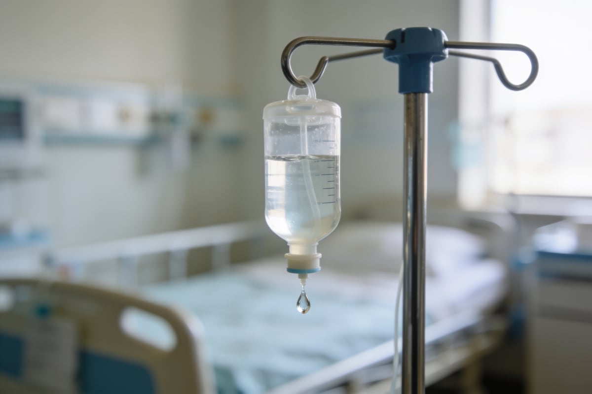 Инфузионная терапия при состоянии отмены восполняет жидкость и соли по показаниям